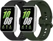 Galaxy Fit 3 Watch Band, Samsung Fit 3 Replacement Band Silicone Breathable Quick Release Watch Strap Accessories for Samsung Galaxy Fit 3 SM-R390 Smartwatch