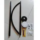 New Curved Curtain Rod Corner Shower Curtain Rod Extendable Reinforced
