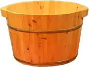 Wood Foot Bath Bucket Household Cedar Foot Bath Barrel Foot Bath Barrel Foot Washing Tub Small Wooden Barrel Solid Wood Bath Tub Christmas Celebration Gift (Color : B) (Color : B) (B) Super e