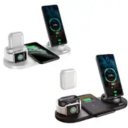 All In One Wireless Charger Fast Charging Dock for Mobile Phone Android Apple