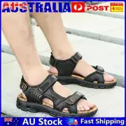 Genuine Leather Hiking Sandals Arch Support Sport Sandals Summer Sandals for Men