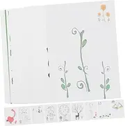 ERINGOGO 30 pcs Educational Finger Drawing Cards for Fun and Creative Finger Painting Cards for Kindergarten Enhance Imagination and Hands Skills Present