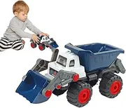 Bulldozer Model, Engineering Toy, Excavator Toy Model, Sturdy and Realistic Design, Collectible & Displayable, 31x13x20 for Living Room Playground