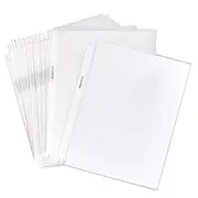 Amazon Basics Sheet Protector - Heavy Duty, Non-Glare, 100-Pack