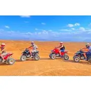 Save 12.98%! Agafay Desert: Dinner + Show with Quad Bike & Sunset Camel Ride