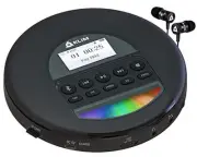 Nomad - New 2023 - Portable CD Player Walkman with Long-Lasting Battery -
