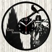 The Dark Tower Movie Vinyl Record Wall Clock Decor Handmade 1094