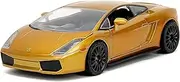 Fast & Furious Fast X 1:24 Gold Lamborghini Gallardo Die-Cast Car, Toys for Kids and Adults