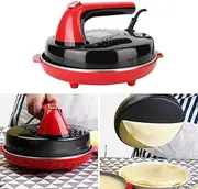 Electric Crepe Maker Non-Stick Hover Grill Griddle Automatic Waffle Pizza Machine Pancake Baking Pan Frying Cooking Tools 220V