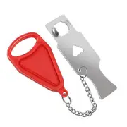 2Pcs Portable Door Lock Travel Hotel Anti Theft Hardware Security Protection Home