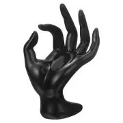 Hand Ring Holder, Hand Jewelry Holder Ring Display Stand Base, Black