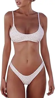 [Generic] Sports Bra Bikini Tops for Women Swimsuit Women Brazilian Bandage Set Bandeau Bikinis Set Mens Bikini Swimwear Sheer