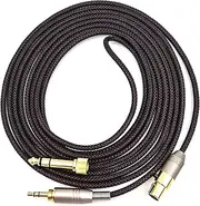 KetDirect Replacement Cable for Akg Q701 / K240 / K240S / K240Mk Ii / K702 / K271S / K141 / K171 / K181 / K271 Mkii/Pioneer Hdj-200 Headphones Audio Upgrade HiFi 9.9Ft
