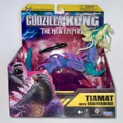 Playmates Godzilla X Kong Monsterverse TIAMAT With Submarine Action Figure