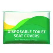 10Pcs Toilet Seat Covers Paper Flushable Flushable Paper Toilet Seat Covers