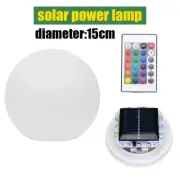 Outdoor Solar LED Garden Ball Light Remote Control Floor Street Lawn Lamp Swimmi