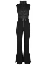 Moncler Grenoble Quilted Shell and Stretch-nylon ski Suit - Black S (UK8-10 / S)