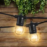 EMITTO 20M Festoon String Lights Christmas Wedding Party Waterproof Outdoor