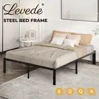 Levede 40cm Metal Bed Frame Slat Mattress Base Platform Foundation Storage Space