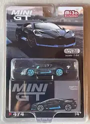 Mini GT 1:64 Bugatti Divo Presentation Diecast Model Car MGT00474 Chase