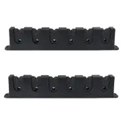 Fishing Horizontal Rod Rack Fishing Pole Holder Rod Bracket Wall Mount4961