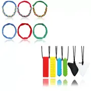 Chew Necklaces for Sensory Kids 12 Pack