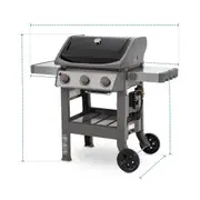 BBQ Cover for Weber Spirit II E-310 Gas BBQ