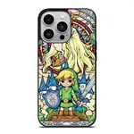 新款 GAMES LEGEND OF ZELDA GLASS ART 時尚新款精緻手機殼保護套適用於 IPHONE 15