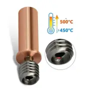 3D Printer Extruder Nozzle Kit Brass Nozzle Pre Installed Hotend Kit 0.8mm