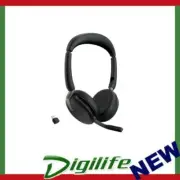 Jabra Evolve2 65 Flex MS ANC Stereo Bluetooth Headset (USB-C Dongle)
