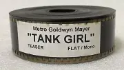 Tank Girl Theatrical Movie Trailer on 35mm Film, Flat, 1995 Lori Petty