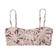 Patagonia Women's Sunrise Slider Bikini Top in Evening Mauve, Size M