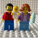 LEGO樂高 城市系列 60134 CITY PEOPLE PACK 歡樂遊園 妹妹頭 一家人 嬰兒 爸爸 媽媽