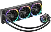 Antec Vortex ARGB AIO Liquid CPU Cooler with ARGB Controller, 360 mm
