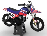 Custom Graphics Full Kit to Fit Yamaha PW 50 Active stickers Pee Wee Decals