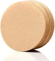 100 Pcs Brown Coffee Filters Paper -Coffee Filter Moka Pot Filter Paper -Universal Replacement Coffee Filter -Compatible with Coffee Maker