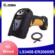 Motorola Symbol LS3408-ER20005R Extended Range 1D USB Barcode Scanner with Cable