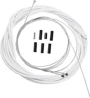 SUPVOX 1 Set Conduit Bike Car Pedal Lock Kit Pipe Kit Brake Cable Kit Derailleur Cable Pipe Bicycles Cable Pipe Gear Cable Kit Piping Kit Transmission Line Pipe Plastic White