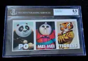KUNG FU PANDA 3 MOVIE RARE 1/1 CARDS PO MEI MEI TIGRESS 2015 SI FOR KIDS BGS 6.5