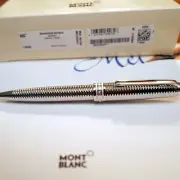 Montblanc Geometry Solitaire Platinum Midsize Ballpoint pen - New