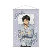 NEW Attack on Titan Levi Ackerman B2 Tapestry Wall Scrolls GN Ver Official Japan