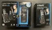 V-Tech Phone And Doorbell Package IS7121-2 W/ Extra Phone