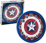 Captain America Frame 9.5 inches Wall Clock Office Home Wall Decor - Color May Vary