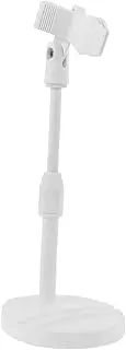 DRESSOOS Uv Nail Light Stand Microphone Clip Handsfree Gel Nails Stand 360° Adjustable Base for Home Salon