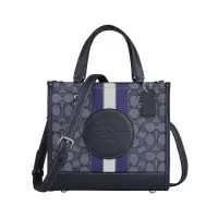 在飛比找momo購物網優惠-【COACH】COACH Dempsey Tote 22圓標