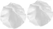LIFKOME 2pcs Hair Shower Caps Reusable Elastic Band Bath Hats for Home Travel for Quick Hair Drying Comfortable Fit for Long Short