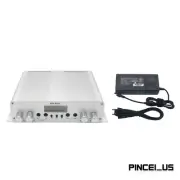 25W Pro FM Transmitter Stereo PLL Broadcast Radio Station with DC Power Supply
