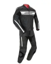 Joe Rocket Blaster X Two Piece Leather Suit Jacket And Pants Racing Set Black 44