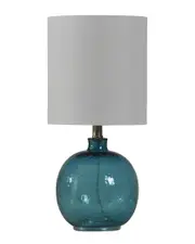 StyleCraft 20in Mini Spanish Glass Ball Lamp