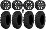 Valor V13 Beadlock 15" Wheels DT 32" Crawler XP Tires Pioneer 1000 / Talon